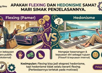 Apakah flexing dan hedonisme sama? Mari simak penjelasannya