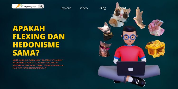 Apakah flexing dan hedonisme sama? Mari simak penjelasannya