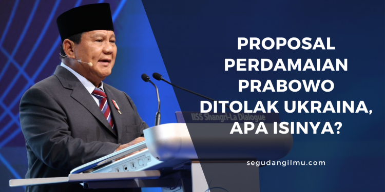 Proposal Perdamaian Prabowo Ditolak Ukraina, Apa Isinya?