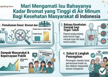 Mari Mengamati Isu Bahayanya Kadar Bromat yang Tinggi di Air Minum Bagi Kesehatan Masyarakat di Indonesia