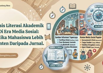 Krisis Literasi Akademik Di Era Media Sosial: Ketika Mahasiswa Lebih Percaya Konten Daripada Jurnal