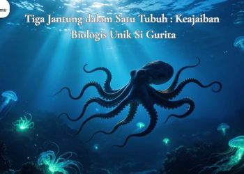 Tiga Jantung dalam Satu Tubuh : Keajaiban Biologis Unik Si Gurita
